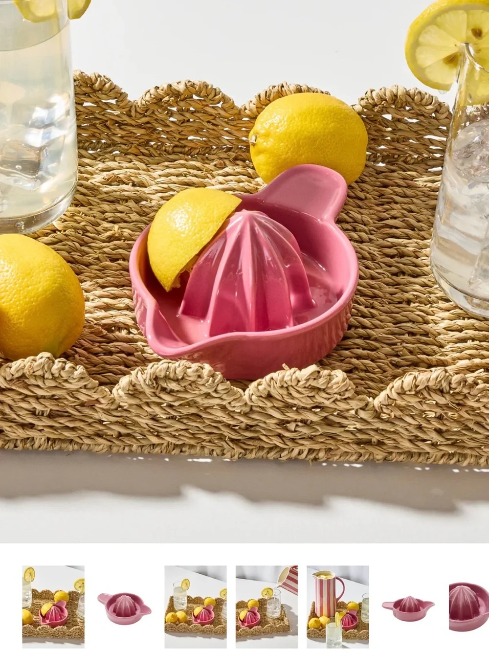 Ceramic Juicer - Pink